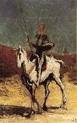 Honore Daumier Don Quixote oil